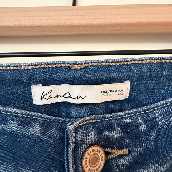 KanCan Dark Blue Cropped Jeans - Picture 2 of 5